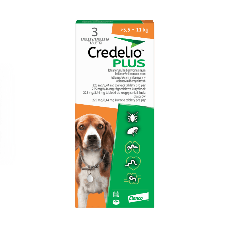 Credelio Plus 225/8.44 mg