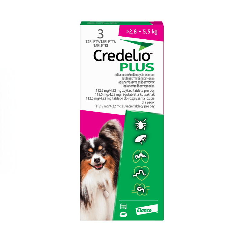 Credelio Plus 112.5/4.22 mg