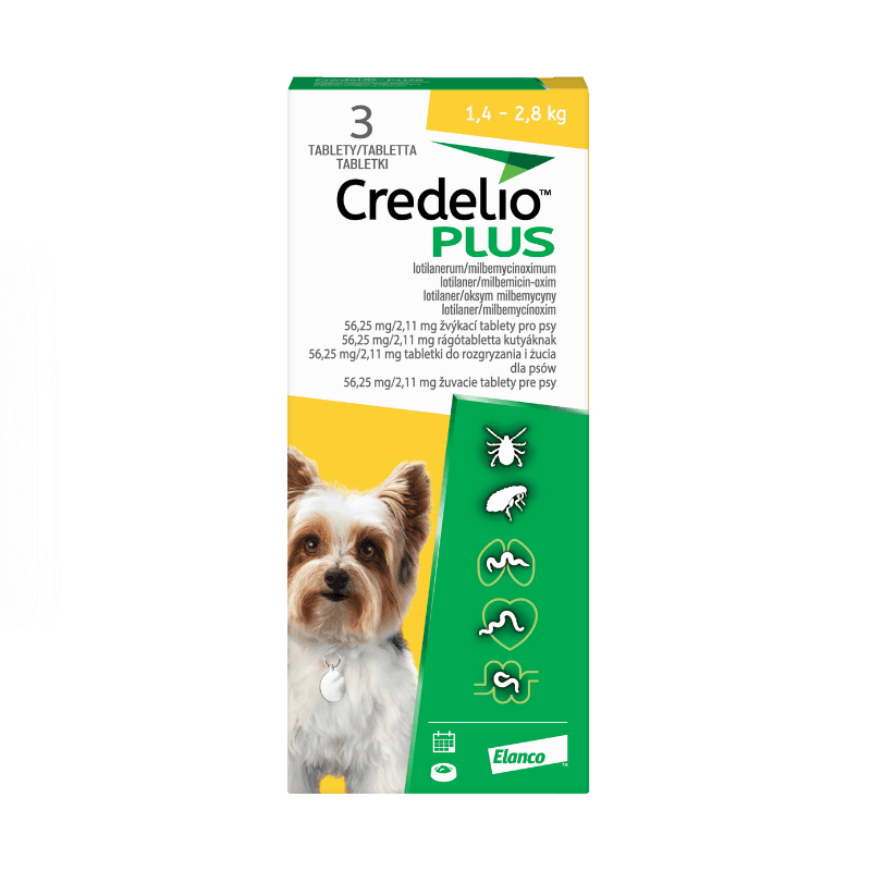 Credelio Plus 56.25/2.11 mg