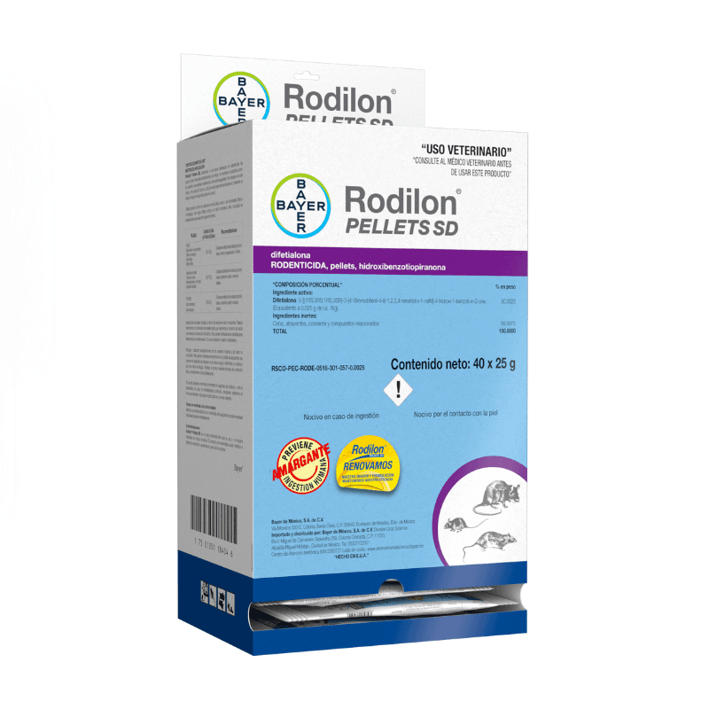 Rodilon pellets
