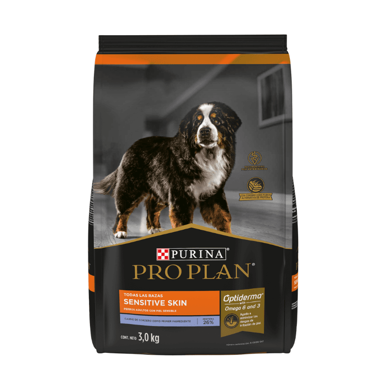 Pro Plan Sensitive Skin Cordero Todas las Razas